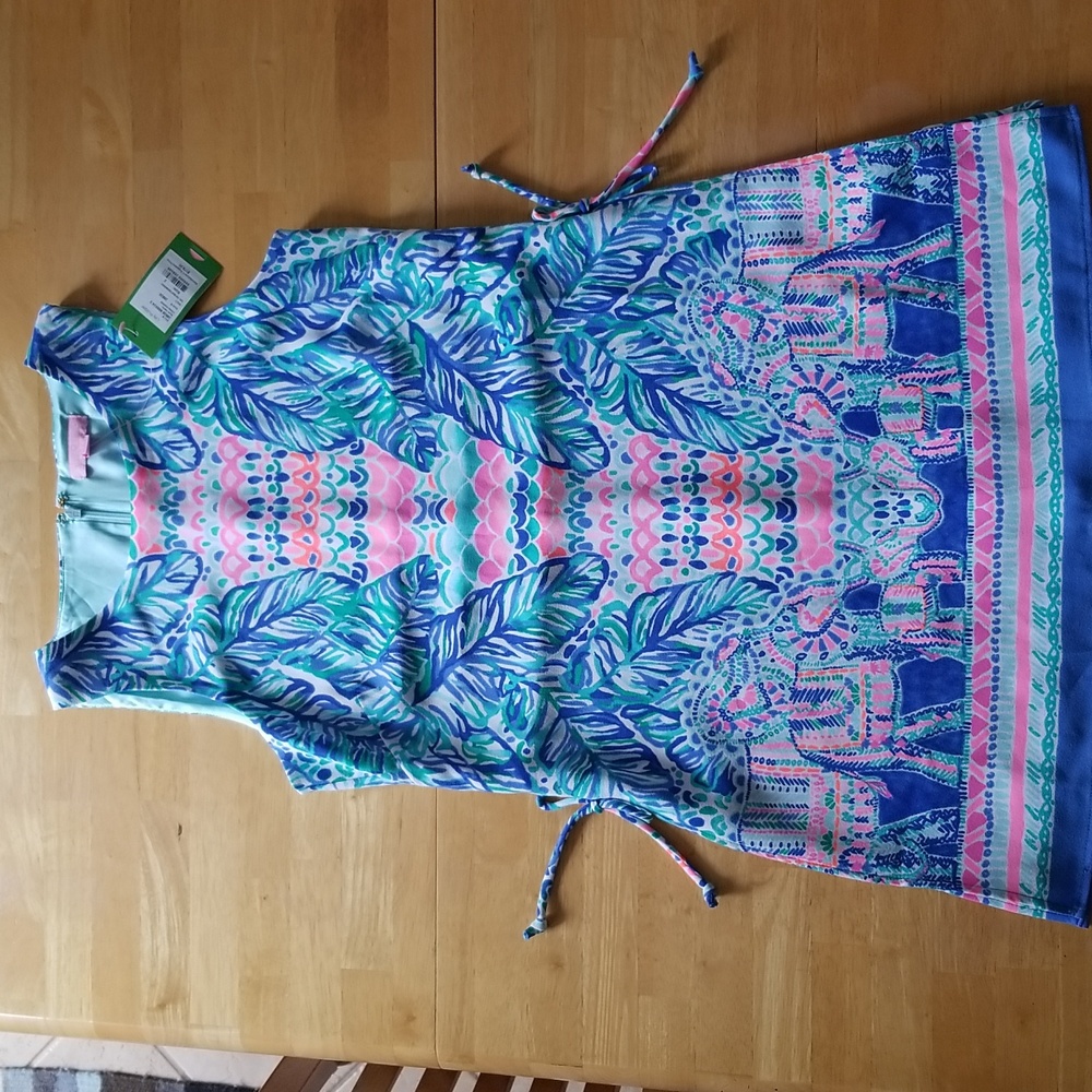 Lilly Pulitzer Donna Romper Feel The Beat Engineered, Size 2 $178 - Picture 7 of 16
